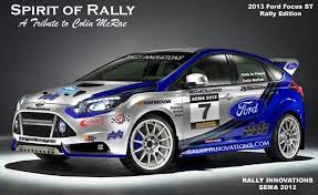Ford Focus 2013 Rally Car Ford Focus Ford Racing Ford Focus St