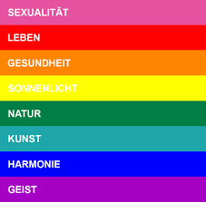 Jede farbe hat eine bedeutung: Die Regenbogenfahne Wie Ein Ex Soldat Das Homo Symbol Schuf Ze Tt