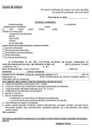 Modelul de fișă de înmatriculare auto este împărțit în trei rubrici, în partea de sus datele cumpărătorului, în partea din mijloc datele vânzătorului fișa de înmatriculare auto se completează dacă doriți să cumpărați o mașină din afara țării, iar aceasta trebuie înmatriculată pentru prima dată. Acte Tipizate Scoala Auto Oradea Autozach