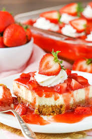Strawberry Cheesecake Recipe Best Easy Strawberry Cheesecake Recipe Cheesecake Recipes Strawberry Cheesecake Easy Strawberry Cheesecake