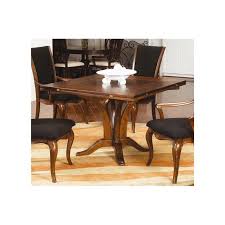 The elegant wood finish on this coffee table set is only complemented even more with the intricate design of the tables' legs. 091 761 American Drew Furniture Square Table