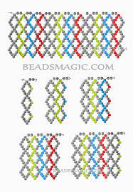 These instructions will teach you two different variations. Free Pattern For Necklace Colors Beads Magic