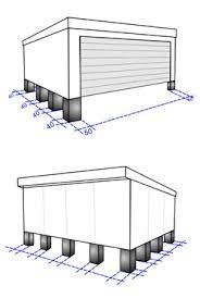 Jede garage braucht eine solide basis. Fundamente Fur Die Fertiggarage Typ Multi