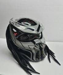 Black And White Bike Helmet New Design Predator Helmet Black And White Colour Dot Aproved Free Shipping Us Nhk Predator Predator Helmet Helmet Helmet Design