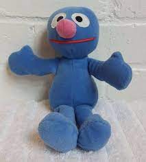 Grover Sesame Street Stuffed Animal Plush 1997 Tyco Toy Beanbag A17 Tyco Sesame Street Stuffed Animals Sesame Street Animals
