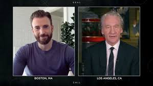 Watch @billmaher take on #fauxnews on tonight's #realtime:pic.twitter.com/b5xfvmersx. Bill Maher Talks Chris Evans And Political Funerals Insidehook