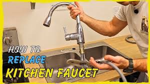 How To Replace A Kitchen Faucet Youtube
