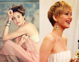 Short sassy bob short haircuts for thick hair look great when locks are straightened. Shailene Woodley Short Hair Back View Bpatello