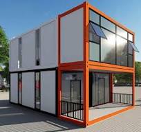 Office Site Homes Building Modified Flat Pack Container ...