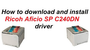 Driver dr is a professional windows drivers download site, it supplies all devices and other manufacturers. How To Download Ricoh Aficio Sp C240dn Driver Teach World Youtube