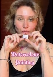 love interference colours so much though only a little bit as final touches  ✨#art #candy #innerchildhealing #watercolorpainting #watercolor #акварель  #speedpaint #artist #художник #ConSantanderConecto ...