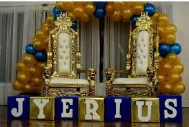 Royal Blue And Gold Baby Shower Prince Elijah Royalty Baby Shower Baby Shower Princess Prince Baby Shower Theme