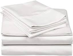 | white 100% cotton bedding. Amazon Com 600 Thread Count Best 100 Egyptian Cotton Sheets Pillowcases Set 4 Pc White Long Staple Combed Cotton Bedding Queen Sheet For Bed Fits Mattress Upto 18 Deep Pocket Soft Silky Sateen