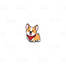 Cute Corgi Dog Smiling Vector Illustration Royalty Free Cute Corgi Dog Smiling Vector Illustration Stock Vector A Cute Dog Drawing Cute Corgi Cute Dog Cartoon