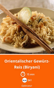 Orientalischer Gewurz Reis Biryani Rezept Biryani Rezepte Orientalische Rezepte