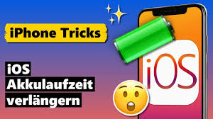 Iphone Akkulaufzeit Verlangern Mit Diesen Tricks Youtube