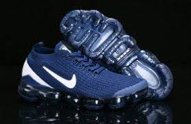 Nike Air Vapormax Flyknit 2019 Mens Womens Running Shoes Navy Blue White Aj6900 400 Running Shoes For Men Nike Air Vapormax Nike Air