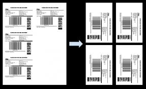How to print ups shipping label 4x6 self adhesive from ups com website via browser on windows. Streamline Your Amazon Fba Restocking Process Using A Pdf Label Converter Label2label