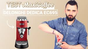 The most frequently asked questions about coffee machines, deep fryers and many other de'longhi products. Delonghi Dedica Ec695 Machine Expresso Compacte Le Test Maxicoffee Youtube