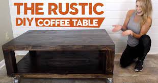 Base diy rustic coffee table. The Rustic Coffee Table Easy Diy Project