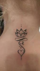 Heart Tattoo With A Twist Mother Daughter Heart Tattoos Mother Daughter Momcanvas Girl Neck Tattoos Neck Tattoo Body Art Tattoos