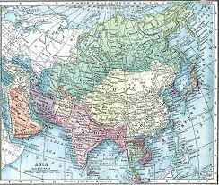 Asia 1903 Map Asia Historical Maps Map Asia Map