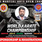 3rd World Martial Arts Open Championship 2026 event image