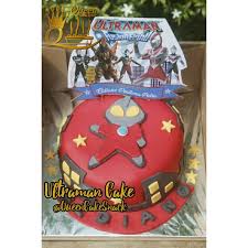 Gambar kue ulang tahun ultraman. Kue Ulang Tahun Karakter Ultraman Cake Ultah Fondant Custom Unik Untuk Anak Laki Laki Bsd Tangerang Shopee Indonesia