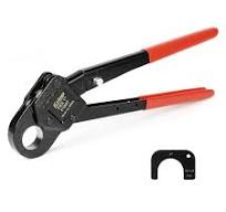 Angled Head PEX Pipe Crimping Tool for 1-inch Copper Pex Crimp Rings, suits  All US F1807 Standards