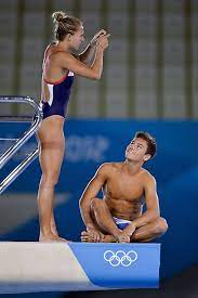 May 21, 2021 · tom daley: An Unidentified Member Of The British Diving Olympic Team Snaps A Picture Of Britain S Tom Daley R During A Training Tom Daley London Olympic Games Olympics