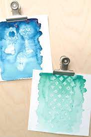 Using Mod Podge As A Watercolor Resist Watercolor Resist Mod Podge Crafts Painting Crafts
