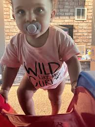 Tootie is just a smart, sassy and beautiful baby. She has a huge  personality and will rule the universe soon. Nonnie loves you and Mommy to  the moon and back. ❤️❤️❤️