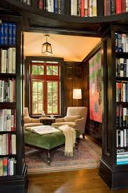 Loving The Books Surrounding The Entrance Home Home Libraries Home Library