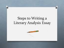 You also must be very attentive to notice important elements. How To Write A Literary Analysis Peachy Essay