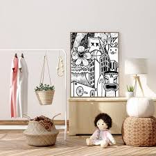 Bedroom Black And White Graffiti Wall Art Black And White Wall Art For Kids Room Decor Nursery Decor Boy Poster Game Room Print S Graffiti Wall Art In 2020 White Wall Art Graffiti Wall Art Black White Wall Art