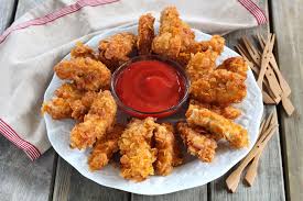 So Good Selbst Gemachte Super Knusprig Zarte Chicken Nuggets Wie Bei Kfc Essensrezepte Essen Rezepte Rezepte