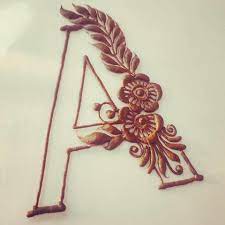 Two easy, simple, fancy, beautiful b alphabet tattoo designsb alphabet . Mehndi Designs Alphabet Henna Tattoo Designs Ig Facebook