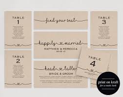 Wedding Seating Chart Seating Plan Template Diy Printable Pdf Table Cards Seating Cards Wedding Sign Instant Download Bpb140_5