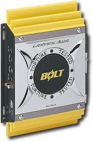 Best Buy Lightning Audio 450 Watt Bridgeable 2 Channel Amplifier With Juice Boost Bass Eq B2 150 2
