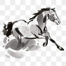 Beautiful Running Horse Run Horse Hand Painted Cartoon China Png And Psd Horse Illustration Horse Background Horse Cartoon