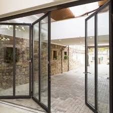 Whenever the door is opened or closed, steel hinges lift the door off the floor, keeping the. Steel Bi Fold Doors Citadel Window Door