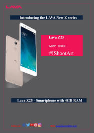 LAVA new Z Series With Lava Z25