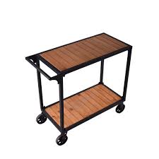 Wood and metal kitchen carts. 2 Tier Kitchen Serving Cart Trolley Rolling Stand Mobile Island Wood Metal Wine Cart Furniture Frames Aliexpress