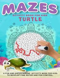 Loggerhead, hawksbill, kemp's ridley, leatherback, olive ridley, green, and flatback. Turtle Mazes Activity Book For Kids Brain Games Tricky Puzzles For Clever Kids Amazing And Fun Maze Activity Book For Children Dog Themed Mazes Fo Activity Books For Kids Paperback Scrawl