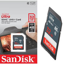 Sandisk micro sd card 16gb 32gb 64gb 128gb tf class 10 high speed a1 memory card. Sandisk 32gb Sd Class 10 Sdhc 48mb S Memory Card
