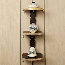 Buy wall decor & hangings from popular brands such as wall whispers, ecraftindia, trends india and more for best prices from amazon india. Exclusivelane Wooden Wall Shelf With Terracotta Warli Handpainted Pots Indian Decorative Items For Home Gift Item Wooden Wall Art Decorative Shelves Vases Home Decor Traditional Wall Decor Wantitall