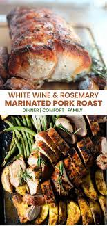Garlic And Herb Pork Roast A One Pot Recipe Girl And The Kitchen Recipe Fancy Dinner Recipes Roast Dinner Dinner Party Entrees