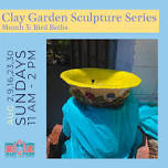 Clay Garden Sculpture Series: Bird Baths