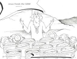This sunday i continued my series of new testament stories in children's church. Jesus Feeds The 5000 Teach Us The Bible