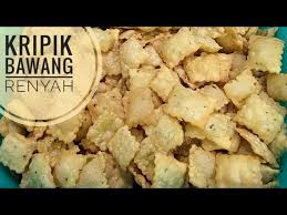 Kue dan roti yang terbuat dari tepung beras teksturnya akan terasa lebih kenyal dan baik untuk lambung. Resep Kripik Bawang Renyah Youtube
